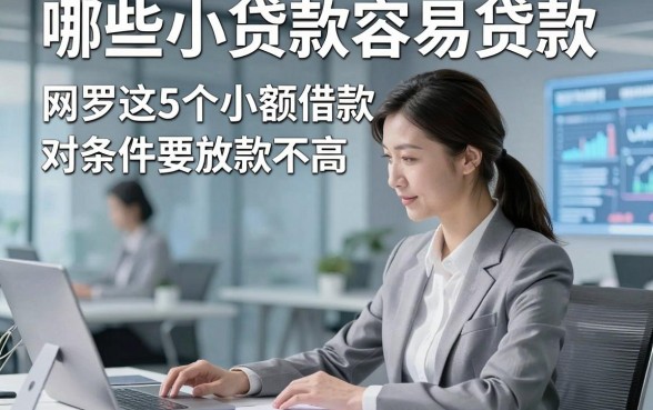 哪些小贷款容易贷款，网罗这5个小额借款对条件要求不高直接放款软件