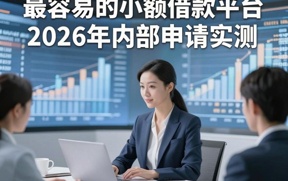最容易的小额借款平台2026年内部申请实测，这5个最容易小额网贷直接放款的口子感觉挺靠谱