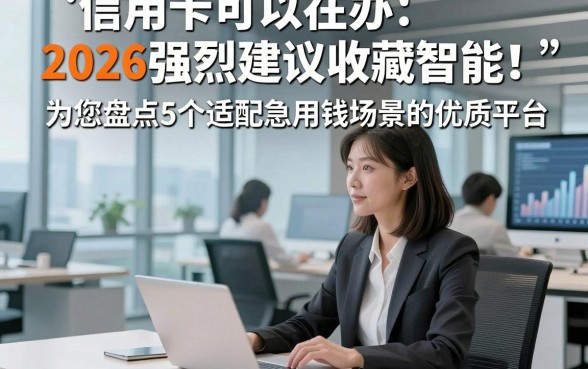 信用卡可以在办2026强烈建议收藏智能！为您盘点5个适配急用钱场景的优质平台