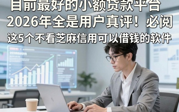 目前最好的小额贷款平台2026年全是用户真评！必阅​这5个不看芝麻信用可以借钱的软件