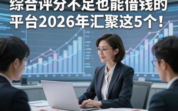 综合评分不足也能借钱的平台2026年汇聚这5个！本文为您隆重深究！