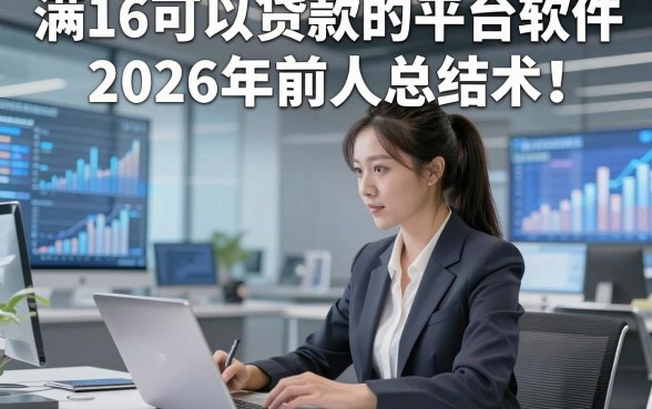 满16可以贷款的平台软件2026年前人总结术！本文为您深入诠释！