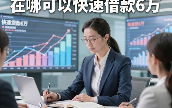 在哪可以快速借款6万，本篇细说这几家快速贷款6万对要求不高口子流程清晰很省心