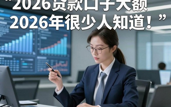 2026贷款口子大额2026年很少人知道！本篇为您精心说明！
