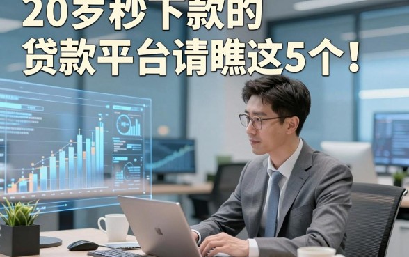 20岁秒下款的贷款平台请瞧这5个！本文为您隆重严筛！