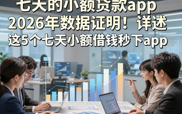 七天的小额贷款app2026年数据证明！详述​这5个七天小额借钱秒下app