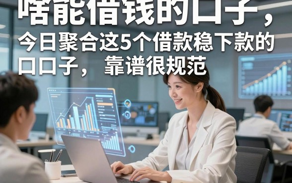 啥能借钱的口子，今日聚合这5个借款稳下款的口子靠谱很规范