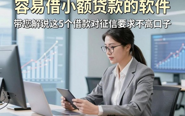 容易借小额贷款的软件，带您解说这5个借款对征信要求不高口子