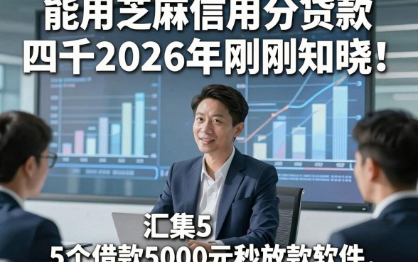 能用芝麻信用分贷款四千2026年刚刚知晓！汇集5个借款5000元秒放款软件