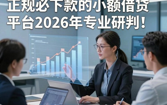 正规必下款的小额借贷平台2026年专业研判！本文为您精心亲测！