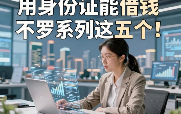 用身份证能借钱不罗列这五个！本篇为您全面严筛！