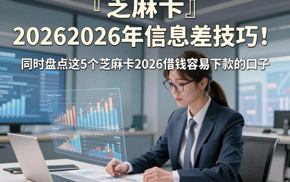 芝麻卡 20262026年信息差技巧！同时盘点这5个芝麻卡2026借钱容易下款的口子