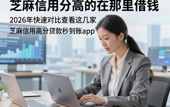芝麻信用分高的在那里借钱，2026年快速对比查看这几家芝麻信用高分贷款秒到账app