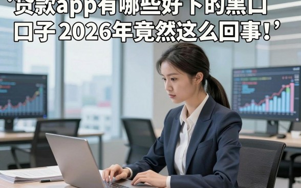 贷款app有哪些好下的黑口子2026年竟然这么回事！分享5个借款秒下对要求不高口子