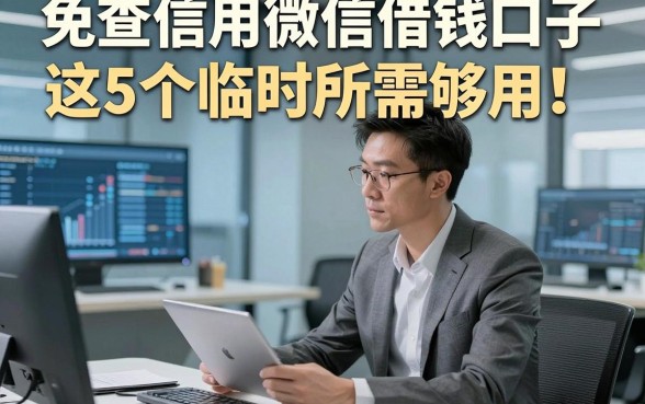 免查信用微信借钱口子这5个临时所需够用！本篇为您精心推荐！