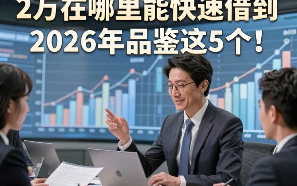 2万在哪里能快速借到2026年品鉴这5个！本篇为您深入严筛！