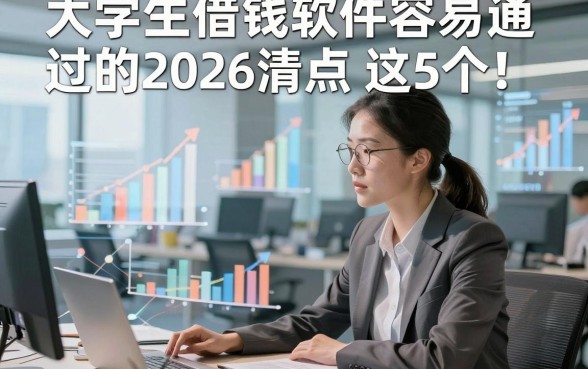 大学生借钱软件容易通过的2026清点​这5个！本文为您细致挑选！