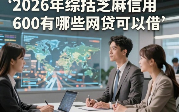 2026年综括芝麻信用600有哪些网贷可以借，顺便展示5个芝麻信用600的贷款能下款软件