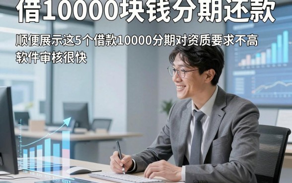 借10000块钱分期还款，顺便展示这5个借款10000分期对资质要求不高软件审核很快