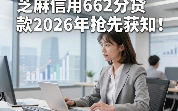 芝麻信用662分贷款2026年抢先获知！同时汇集这5个贷款审核快不查征信