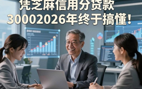 凭芝麻信用分贷款30002026年终于搞懂！为您分享这五个14天30天短期应急借款黑户