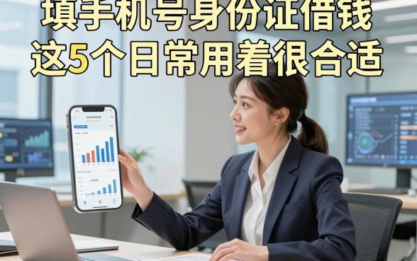 填手机号身份证借钱这5个日常用着很合适，本文为您隆重甄选！