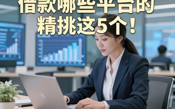 借款哪些平台的精挑​这5个！本篇为您细致呈现！