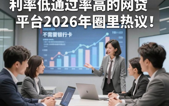 利率低通过率高的网贷平台2026年圈里热议！本篇陈列这5个不需要银行卡的贷款app