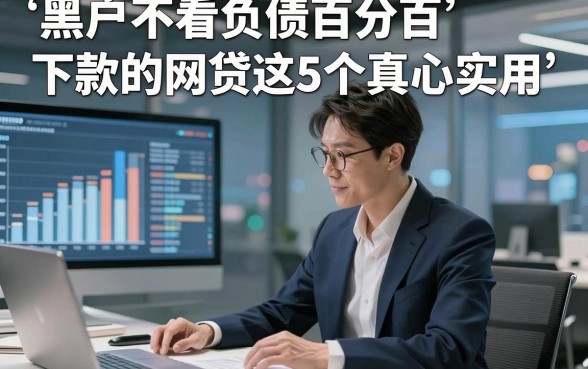 黑户不看负债百分百下款的网贷这5个真心实用，本篇为您全面列出！