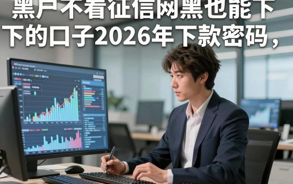 黑户不看征信网黑也能下的口子2026年下款密码，这5个借款3000元对征信要求不高口子临时所需适配