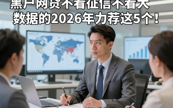 黑户网贷不看征信不看大数据的2026年力荐这5个！本文为您详细评述！