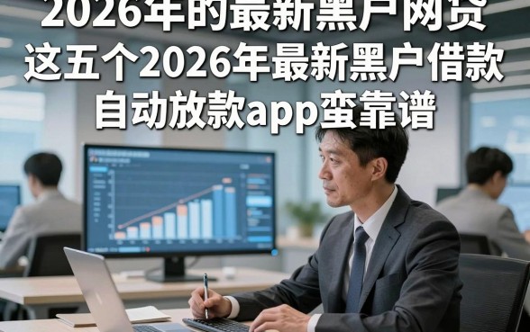 2026年的最新黑户网贷，这五个2026年最新黑户借款自动放款app蛮靠谱