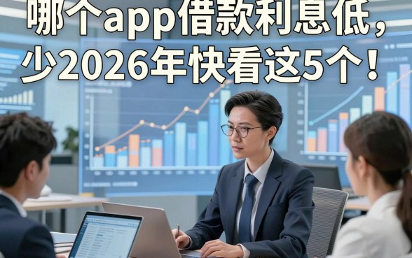 哪个app借款利息低少2026年快看这5个！本文为您细致搜集！