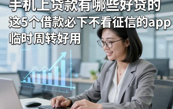 手机上贷款有哪些好贷的，这5个借款必下不看征信的app临时周转好用