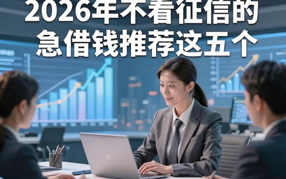2026年不看征信的急借钱推荐这五个，本篇为您隆重归档！