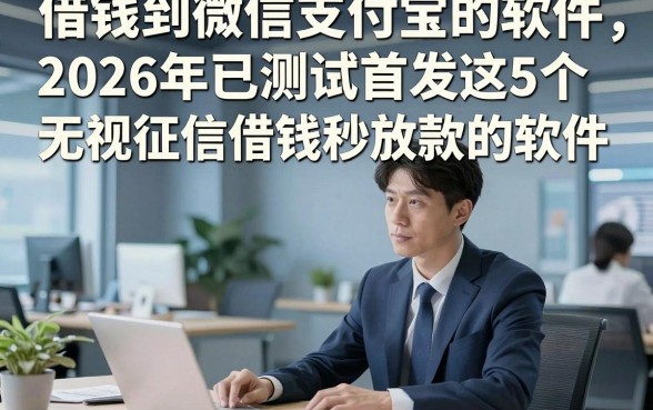 借钱到微信支付宝的软件，2026年已测试首发这5个无视征信借钱秒放款的软件