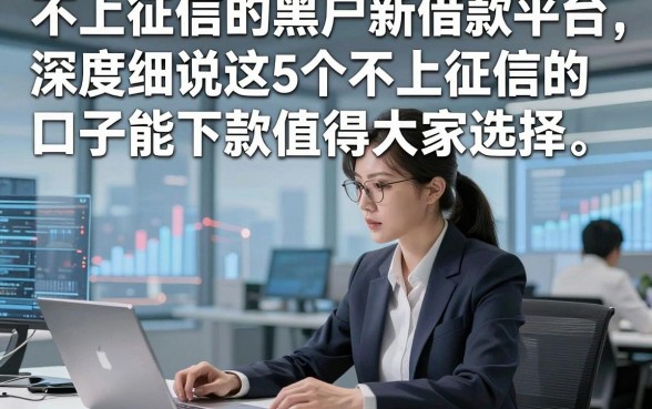 不上征信的黑户新借款平台，深度细说这5个不上征信的口子能下款值得大家选择