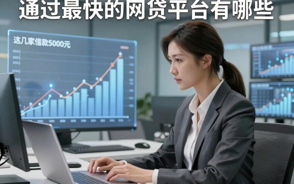 通过最快的网贷平台有哪些，这几家借款5000元稳下对要求不高软件临时所需适配