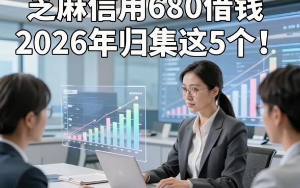 芝麻信用680借钱2026年归集这5个！本篇为您深入评述！