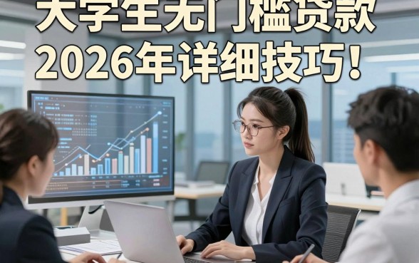 大学生无门槛贷款2026年详细技巧！本文为您详细枚举！