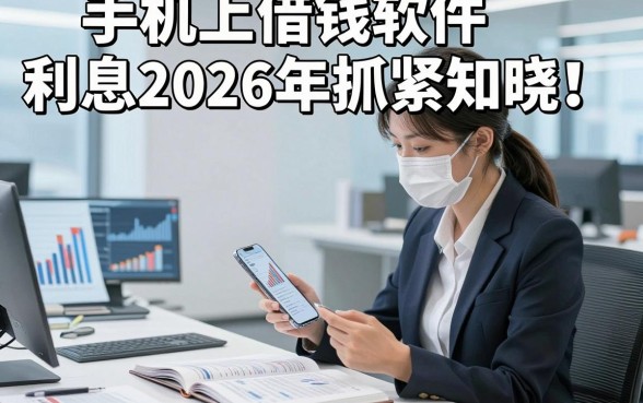 手机上借钱软件利息2026年抓紧知晓！总结五个借款利息低的口子1500元秒批