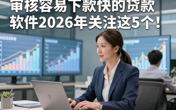 审核容易下款快的贷款软件2026年关注这5个!本文为您深度研讨!