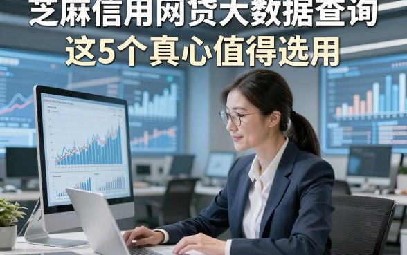 芝麻信用网贷大数据查询这5个真心值得选用，本文为您全面列举！