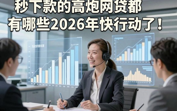 秒下款的高炮网贷都有哪些2026年快行动了！品评五个借款秒下对资质要求不高app