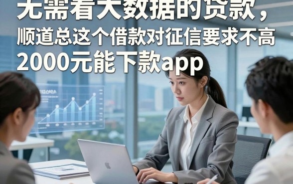 无需看大数据的贷款，顺道总结这五个借款对征信要求不高2000元能下款app