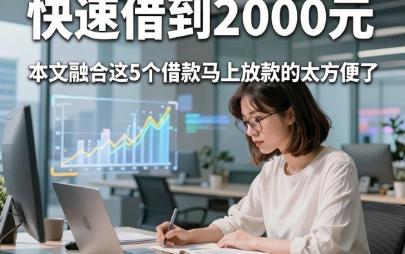快速借到2000元，本文融合这5个借款2000元马上放款的app太方便了