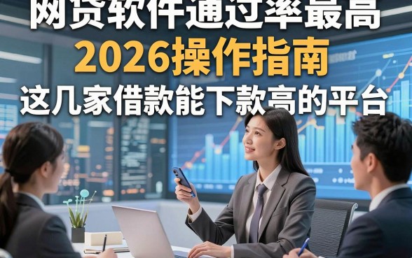 网贷软件通过率最高，2026操作指南这几家借款能下款高的平台