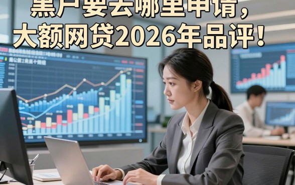 黑户要去哪里申请大额网贷2026年品评！阐述这5个黑户借钱秒批对征信要求不高app