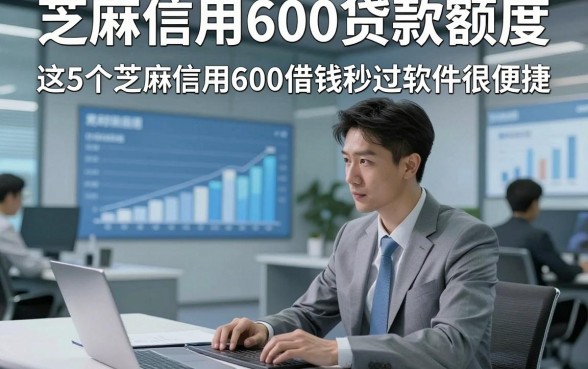 芝麻信用600贷款额度，这5个芝麻信用600借钱秒过软件很便捷