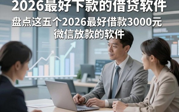 2026最好下款的借贷软件，同时盘点这五个2026最好借款3000元微信放款的软件